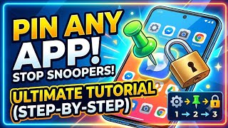 How to Pin Apps on Android Mobile (Step-by-Step Tutorial)