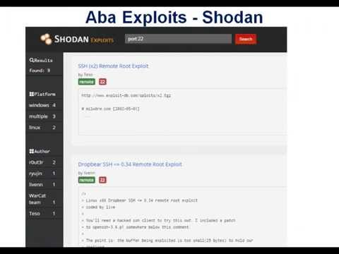 Shodan - O "Google" dos Hackers