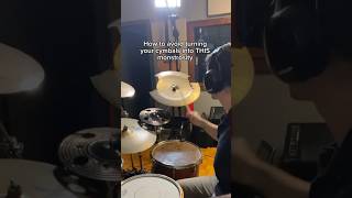 Why Your Cymbals Keep Breaking #drums
