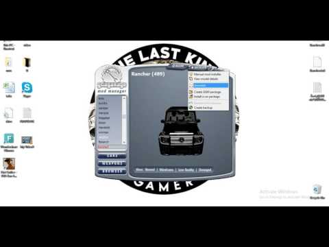 THELASTKINGS♛►San Andreas როგორ ჩავყაროთ მანქანები