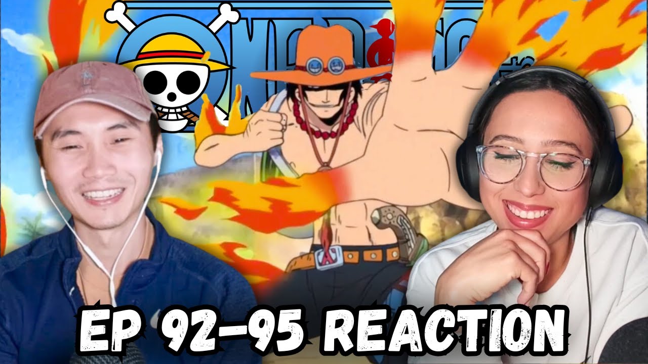 WE LOVE ACE!!!!! One Piece EP 9295 REACTION YouTube