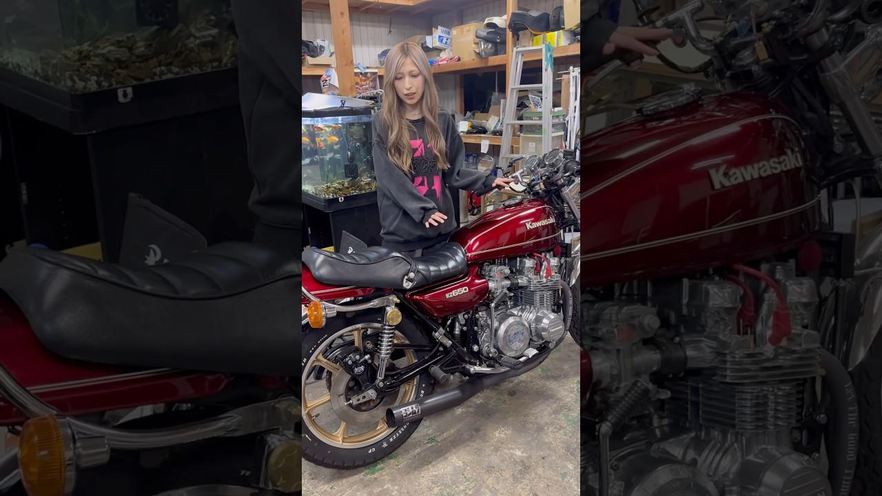 全塗装！z2仕様kz650ザッパー彫りさ - YouTube