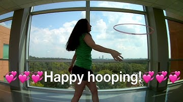 Hula Hoop Trick Tutorial | Reverse Escalator Break (w coinflip)