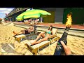 GTA 5 - Fire Bottle vs NPC's Ragdolls | Euphoria Physics Ragdolls 2026