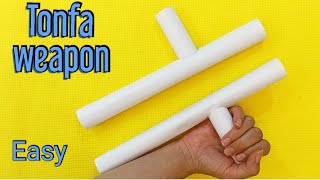 How to make tonfa | Paper baton | Tonfa | Ninja baton | Ninja Weapon screenshot 2
