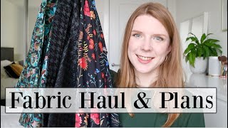 Fabric Haul &amp; Sewing Plans November 21