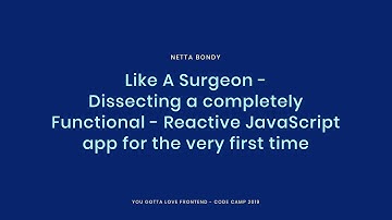 Netta Bondy - Like A Surgeon