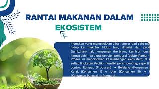 KOMPONEN  EKOSISTEM DALAM INTERAKSI 