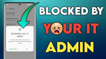 blocked by your it admin | Developer option not enable problem | blocked your it admin #Android