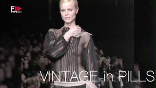 Vintage in Pills ALBERTA FERRETTI Fall 2003 - Fashion Channel
