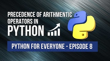 Precedence of Arithmentic Operators in Python - Python For Everyone