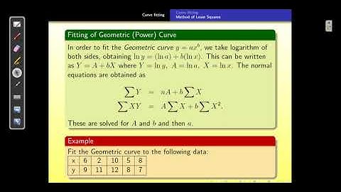 Curve Fitting Lecture 2