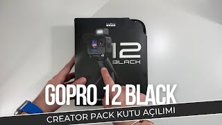 GO PRO 12 BLACK CREATOR PACK KUTU AÇILIMI