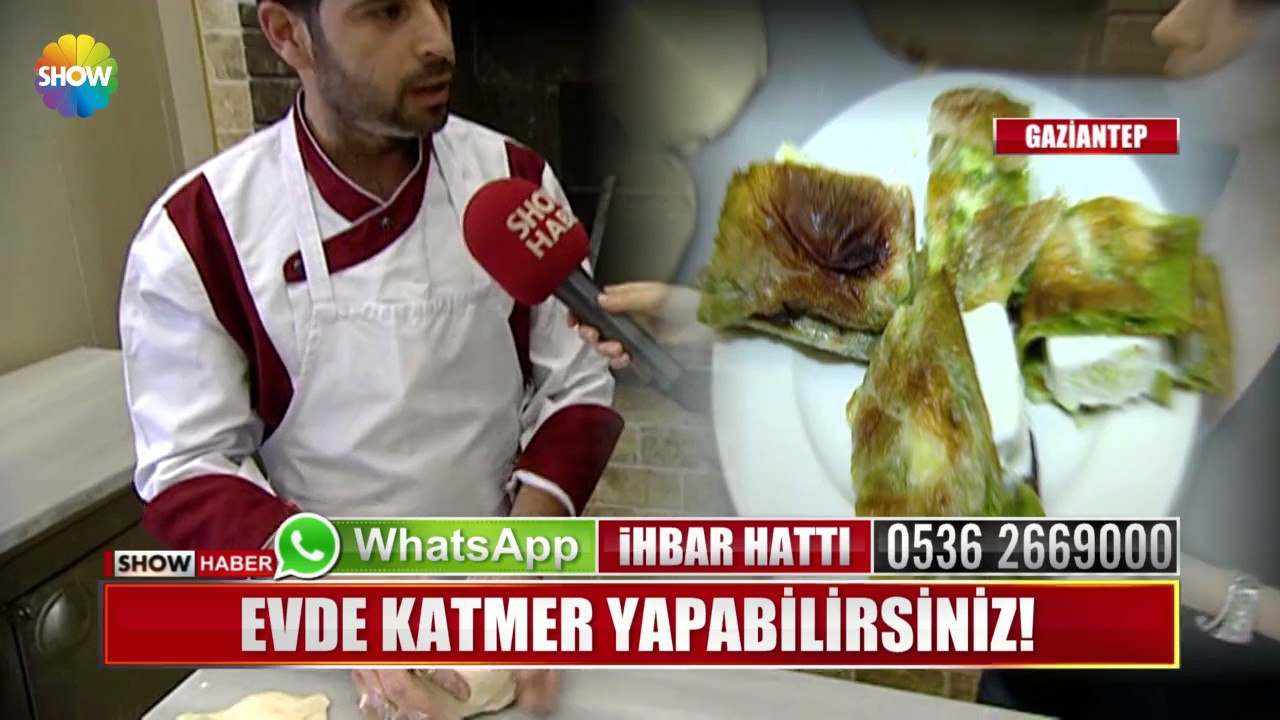 Evde katmer yapabilirsiniz!