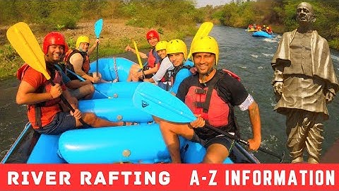 River rafting | statue of unity river rafting | khalwani river rafting A-Z information #gujrat