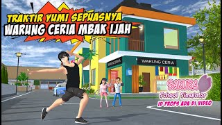 traktir yuta mio  sepuasnya di WARUNG CERIA MBAK IJAH - SAKURA SCHOOL SIMULATOR indonesia
