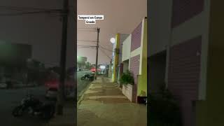 Temporal em Campo Grande Ms 15/10/2021