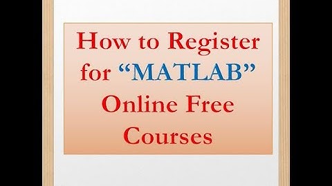 MATLAB COURSES: ONRAMP, SIMULINK, DEEP LEARNING - ONLINE FREE COURSES