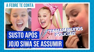 JoJo Siwa se assumiu LGBTQ e policia foi chamada em sua casa *TRETA TIKTOKERS*