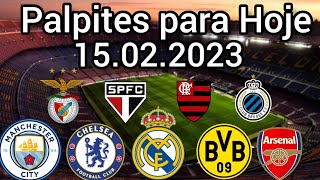 Palpites para Hoje 15.02.2023 com Placar Exato e Bilhetes Prontos screenshot 5