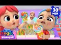 Pirulito que bate bate 🍭 Little Angel | Moonbug Kids em Português | Desenhos Animados para Crianças
