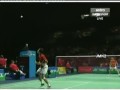 Badminton - Taufik Hidayat BackHand Slow Motion