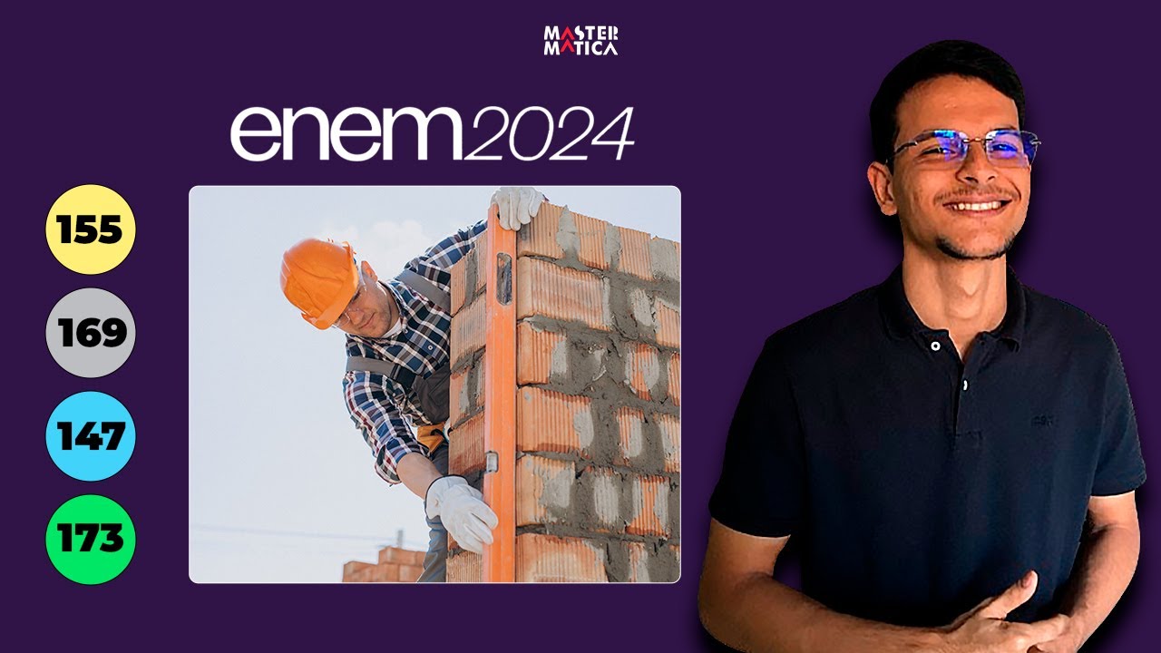 ENEM 2024 PPL | Um engenheiro civil organizou duas equipes de pedreiros ...