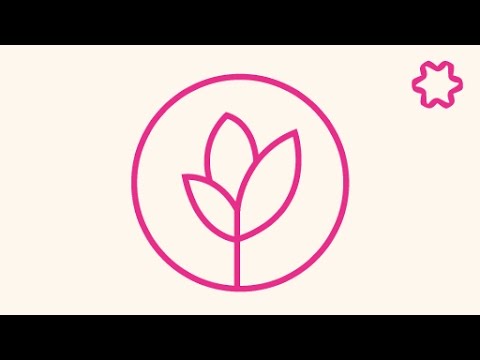 Flower Logo Design Tutorial / Lotus Line Logo Design / How to make circle logo in adobe illustrator