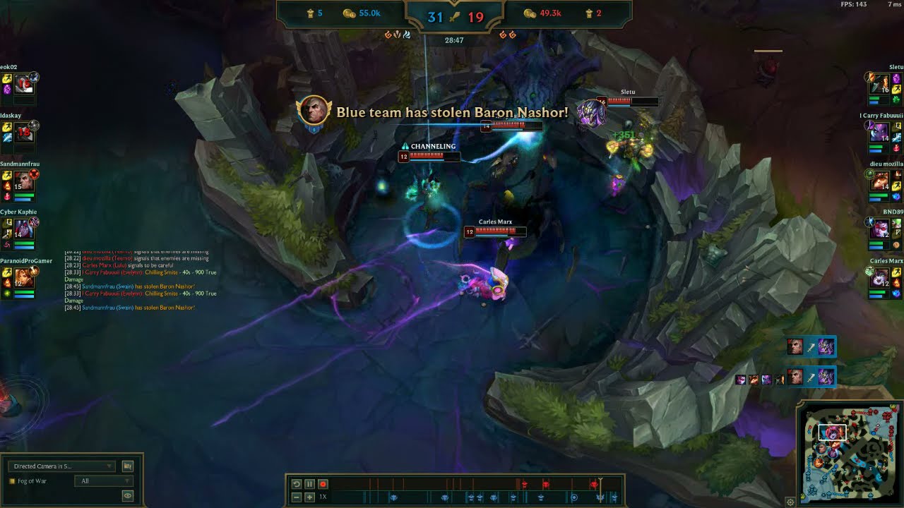 Casual liandrys baron steal with swain w