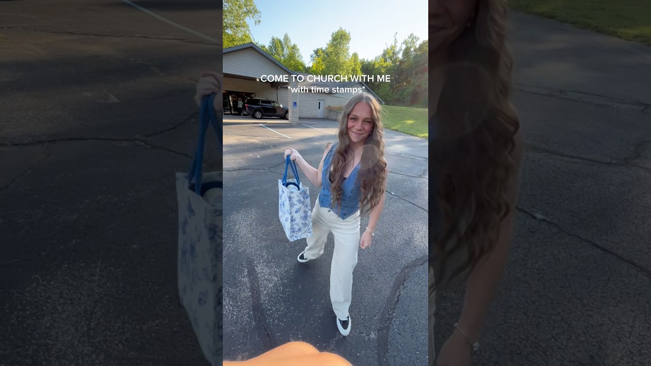 come to church with me 🤍💒 