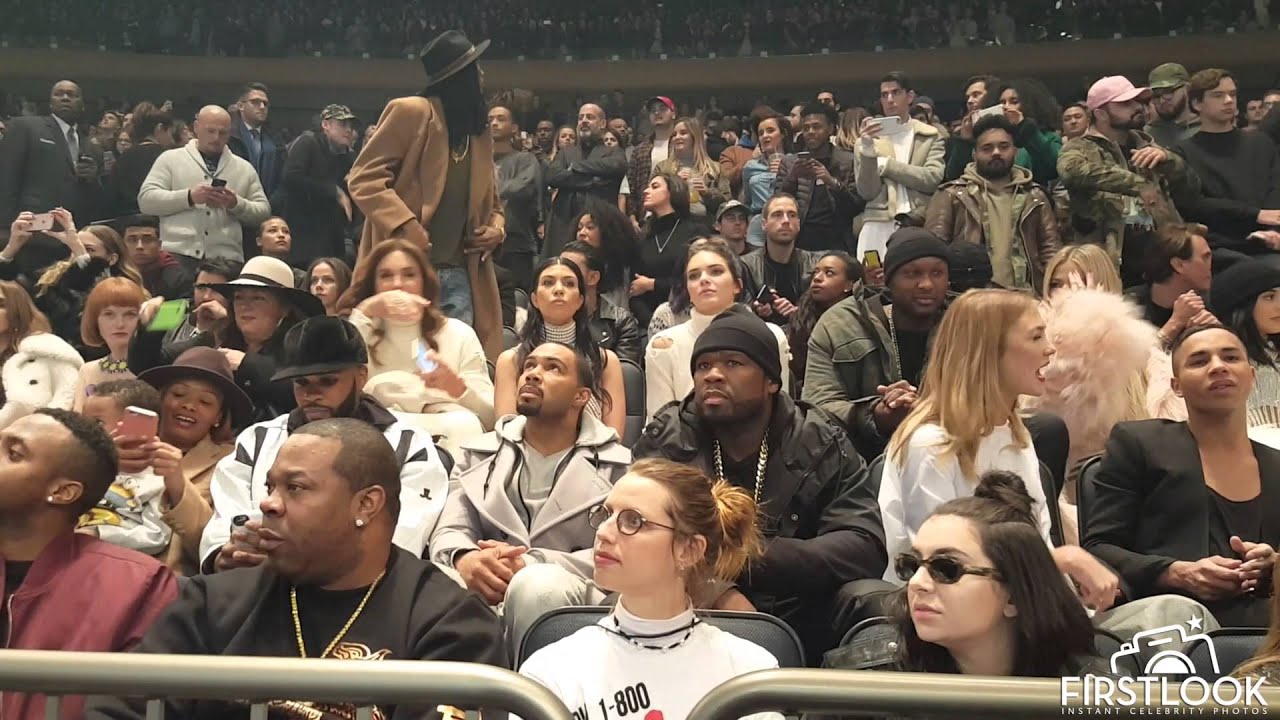 The Kardashians and Jenners are partying it up at the Yeezy Season 3 Fashion Show