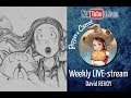 David Revoy Live Stream: drawing a reaction shot