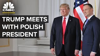 President Trump Meets With President Duda of Poland - Sept. 18, 2018