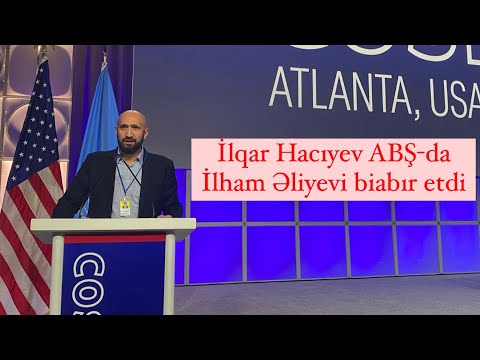 Видео: İlqar Hacıyev beynəlxalq konfransda İlham Əliyevin cinayətlərini açıb tökdü