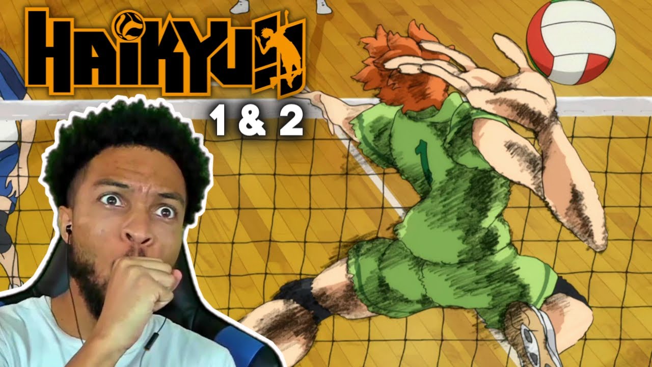 Volleyball Anime Is INTENSE!  Haikyuu!! Episode 1 & 2 Reaction 