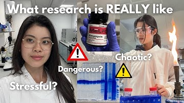What No One Tells You about Research | Reality of Doing Research, biochemistry, scientist, STEM