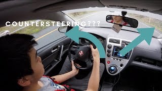 Oversteer in a FWD Car? | 2005 Honda Civic Si EP3 |