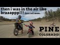 Kids Dirt Bike trail! Dirt Bike at Pine Colorado!