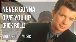 Never Gonna Give You Up Sheet music for Piano (Solo)