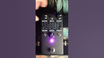 Planet Phaser by Ivy Pedals | DEMO 1/4 #guitarpedals #pedaldemo #effectpedals #phaser #analog #audio