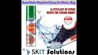 【SKIT Solutions】EYKOSI Nano Protector Waterproof Water Repellent Spray Prevent For Shoes Bag Clothes