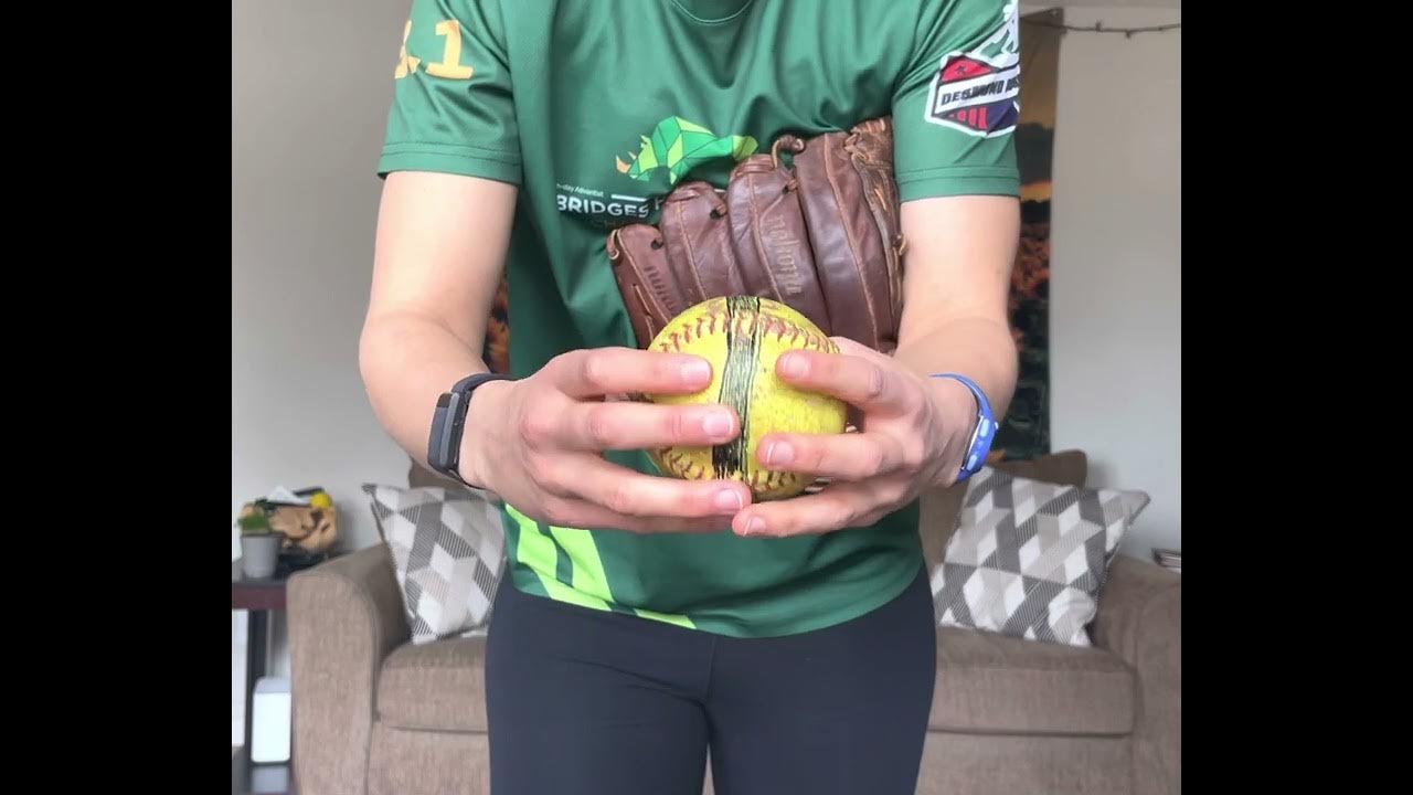 FastPitch Softball Pitching How to Grip a Fastball YouTube