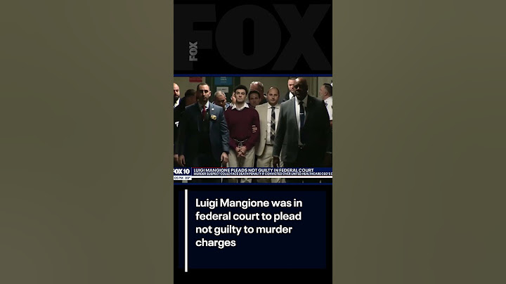 Luigi Mangione pleads not guilty to killing UnitedHealthcare CEO | FOX 10 Phoenix