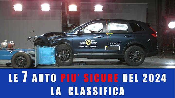 Le 7 auto più sicure del 2024 - La classifica