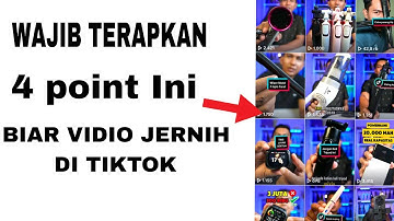 vidio tiktok langsung HD ll CARA UPLOAD VIDIO DI TIKTOK Agar Jernih dan Gak buram