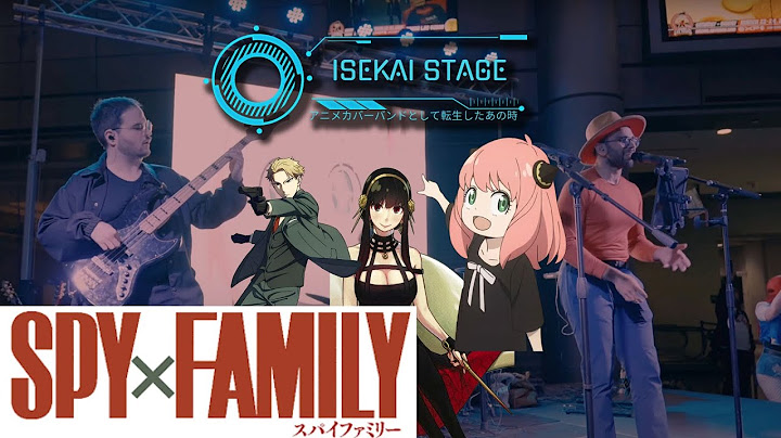 Official髭男dism - Mixed Nuts ミックスナッツ Live at Anime Las Vegas | Spy X Family