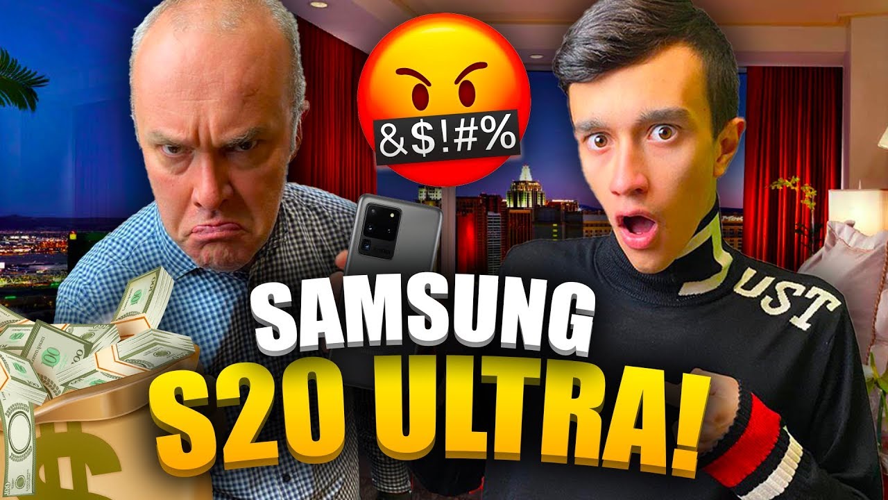 PAPÀ COMPRO il SAMSUNG S20 ULTRA con i TUOI SOLDI! COSTOSO!