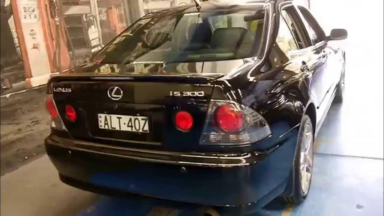 2001 Lexus Is300 Sports Luxury Sedan Black - Youtube