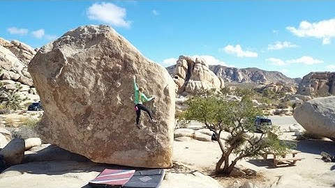 Old Triangle Classic** (V1) Send - Joshua Tree