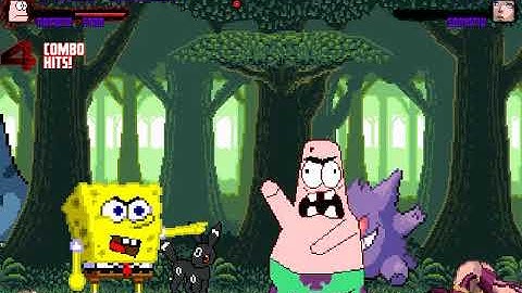 MUGEN Request: Spongebob V2 & Patrick Star V2 Vs Ivy & Sophitia